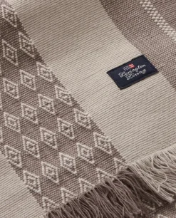 Lexington Jacquard Striped table runner 50x350 cm, Beige Hot