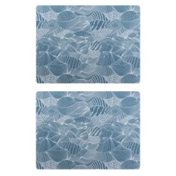 Åry Home Japanese Landscape placemat 2-pack, Ocean Blue Sale