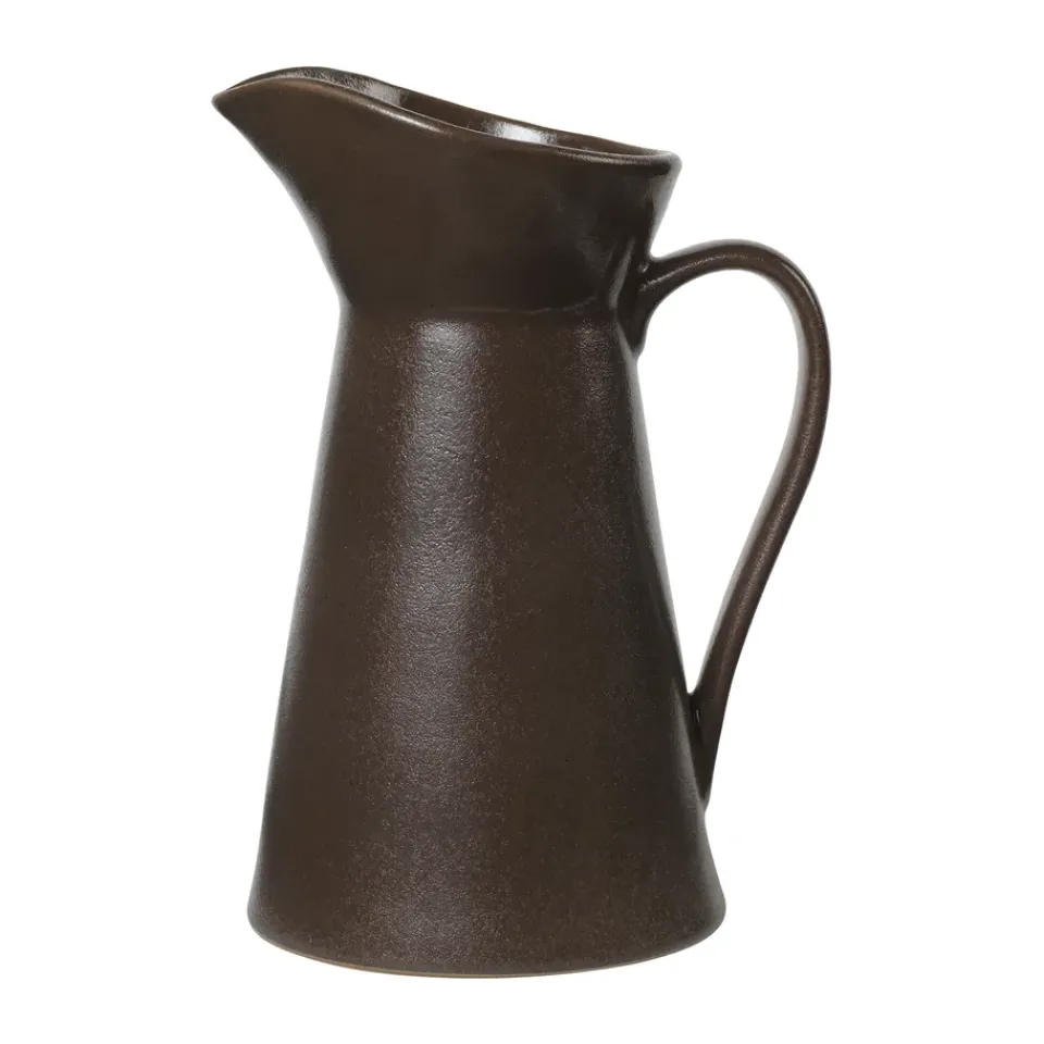 Broste Copenhagen Jenna jug 1.3 L, Antique Brown Hot