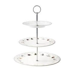 Wik & Walsøe Julemorgen cake stand, white MultiWhite Best