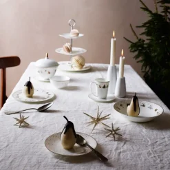 Wik & Walsøe Julemorgen cake stand, white MultiWhite Best