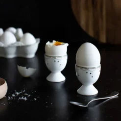 Wik & Walsøe Julemorgen egg cup 2-pack, White