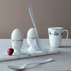 Wik & Walsøe Julemorgen egg cup 2-pack, White