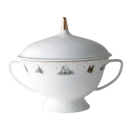 Wik & Walsøe Julemorgen serving bowl, white MultiWhite Hot