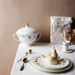 Wik & Walsøe Julemorgen serving bowl, white MultiWhite Hot