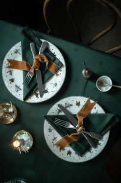 Wik & Walsøe Julemorgen tablecloth, , 140x240 cm Green Discount