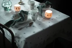 Wik & Walsøe Julemorgen tablecloth, White-green, 140x300 cm WhiteGreen Online