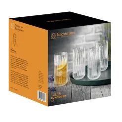 Nachtmann Jules long drink 4-pack, Clear Transparent Sale