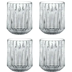 Nachtmann Jules tumbler 4-pack, Clear Transparent Clearance