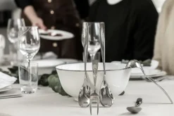 Hardanger Bestikk Julie serving set 5 pieces, Stainless steel Silver-coloured Online