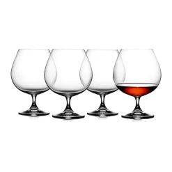 Lyngby Glas Juvel congac glass 69 cl 4-pack, Crystal Transparent Hot