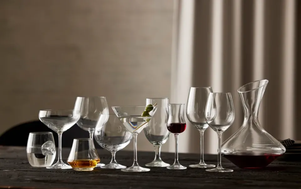 Lyngby Glas Juvel red wine glass 50 cl 4-pack, Clear Transparent Online