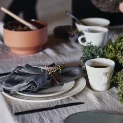 Scandi Living Kalk plate 28 cm 4-pack, White Sale