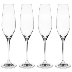 Scandi Living Karlevi champagne glass 4-pack, 21 cl Transparent Discount