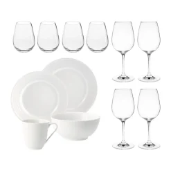 Rörstrand Karlevi drinking glass 4-pack, 33 cl WhiteTransparent Sale