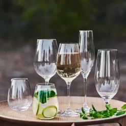 Rörstrand Karlevi drinking glass 4-pack, 33 cl WhiteTransparent Sale
