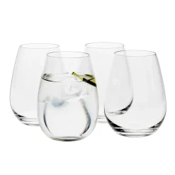 Scandi Living Karlevi drinking glass 4-pack, 33 cl Transparent Outlet