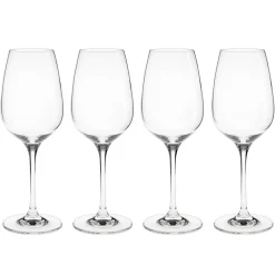 Scandi Living Karlevi white wine glass 4-pack, 34 cl Transparent Online