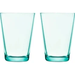 Iittala Kartio tumbler 40 cl 2-pack, water 40 cl 2-pack Green Best