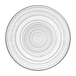 Iittala Kastehelmi plate large 31.5 cm, clear Transparent Clearance