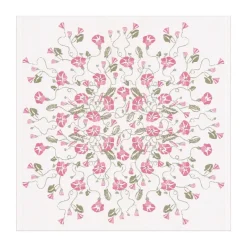 Ekelund Linneväveri Åkervinda tablecloth 75x75 cm, Pink Clearance