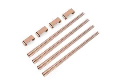Vargen & Thor Kito Chopsticks 4-pack, Copper Gold-coloured New