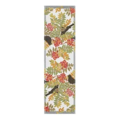 Ekelund Linneväveri Koltrast table runner, 35x120 cm Multi Hot