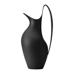 Georg Jensen Koppel jug mini 20 cl, Stainless steel-midnight Black Sale