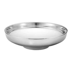 Georg Jensen Koppel serving bowl Ø28 cm, Stainless steel Silver-coloured New
