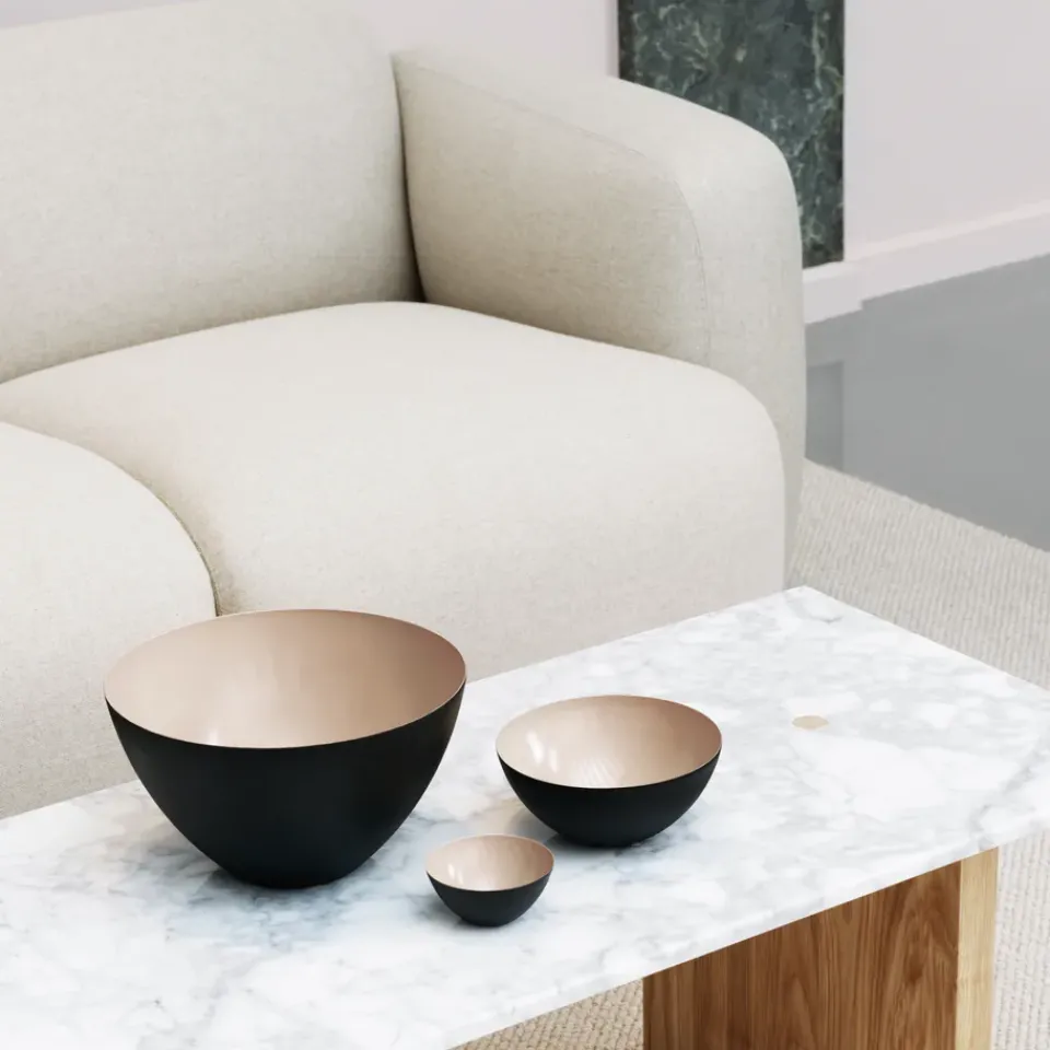Normann Copenhagen Krenit bowl sand, Ø25 cm Beige Outlet