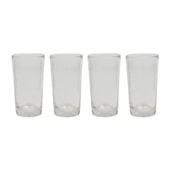 OYOY Kuki highball glass 4-pack, Clear Transparent Outlet
