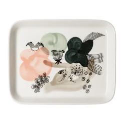 Arabia Kukkamaa plate 15x19 cm, Green Online