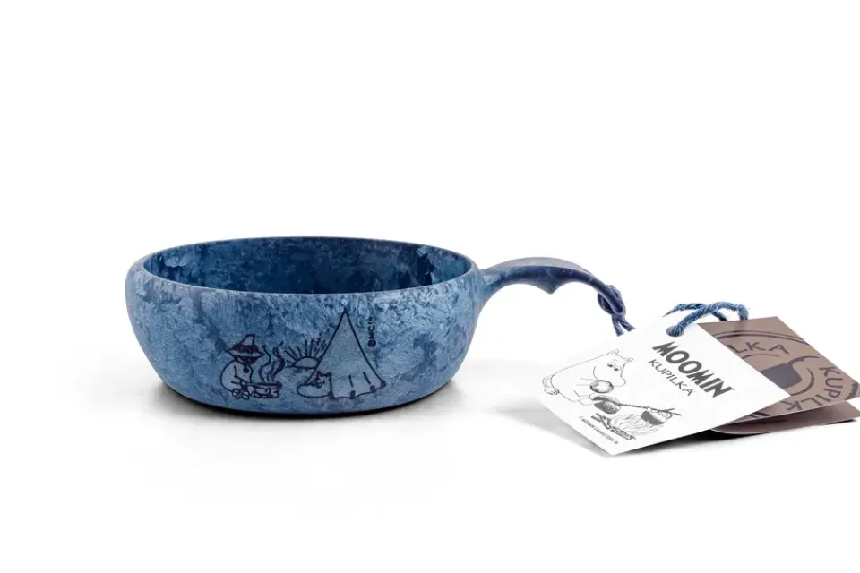 Kupilka Moomin 33 Cup 3.3 dl, berry camping Blue Hot