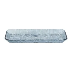 Bitz Kusintha serving dish rectangular 14x38 cm, Blue Online