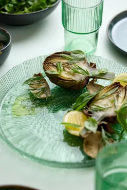 Bitz Kusintha serving dish round Ø30 cm, Green New