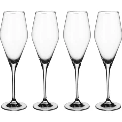 Villeroy & Boch La Divina champagne glass 4-pack, 26 cl Transparent Discount