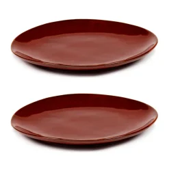Serax La Mère plate M Ø20 cm 2-pack, Venetian Red Hot