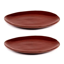 Serax La Mère plate XL Ø27 cm 2-pack, Venetian Red Discount