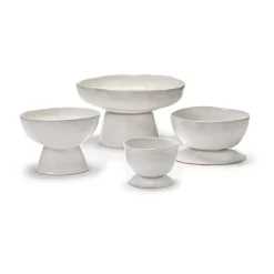 Serax La Mère serving tray on foot Ø31 cm, Off White Outlet