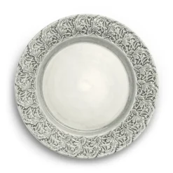 Mateus Lace plate 25 cm, Grey