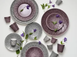 Mateus Lace plate 20 cm, Plum Purple New
