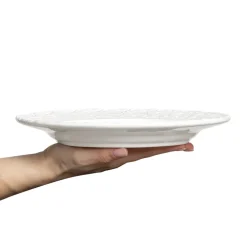 Mateus Lace plate 25 cm, White Outlet