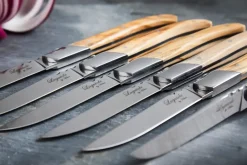 Hâws Laguiole By grilling fork 6-pack, Olive BrownSilver-coloured Outlet