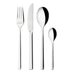 Scandi Living Lake cutlery 24 pieces, Stainless steel Silver-coloured Clearance