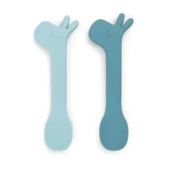 Done by deer Lalee spoon 2-pack, Blue Hot