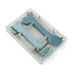 Done by deer Lalee spoon 2-pack, Blue Hot