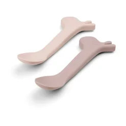 Done by deer Lalee spoon 2-pack, Powder Beige New