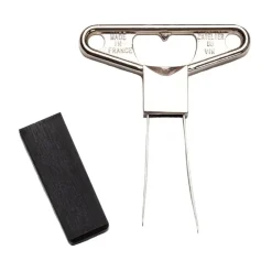 L'Atelier du Vin L'Atelier Bilame corkscrew, Chrome Silver-coloured Discount