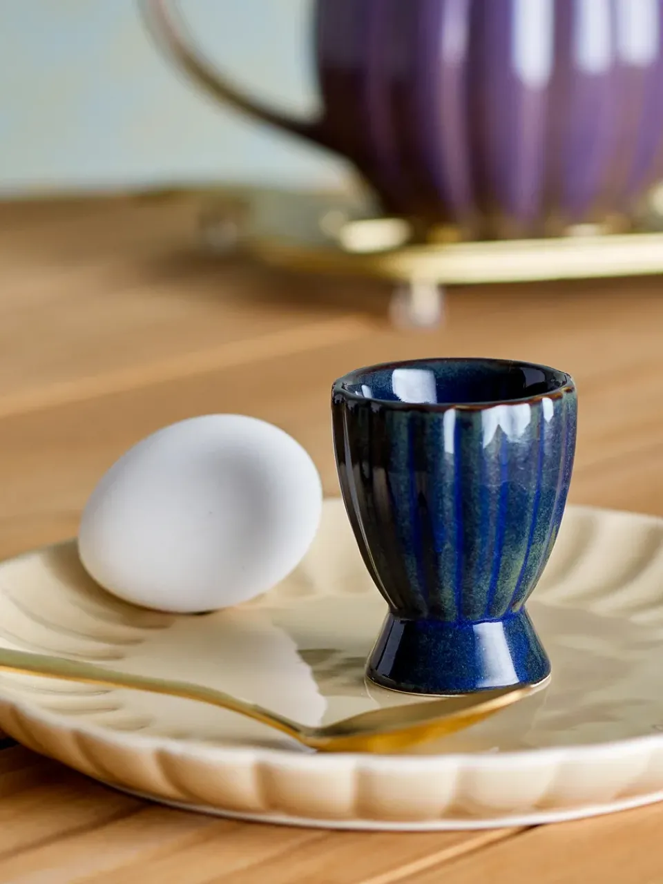 Bloomingville Latina egg cup, Blue Online