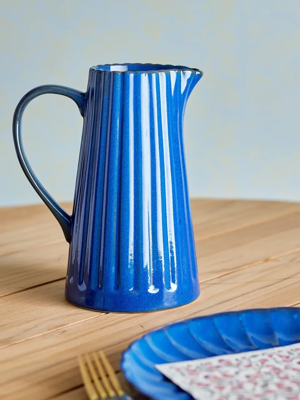 Bloomingville Latina pitcher 1.2 L, Blue New